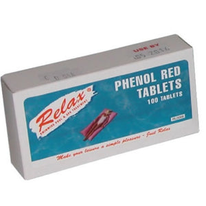 Relax Phenol Red Testing Tablets